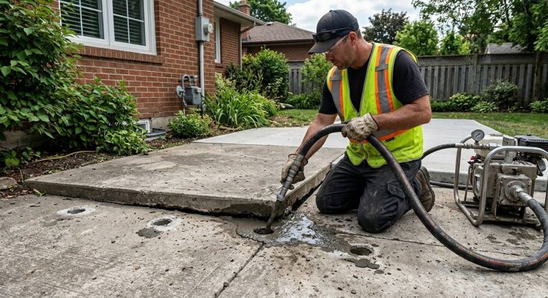 Concrete Settlement Repair in Tampa, FL