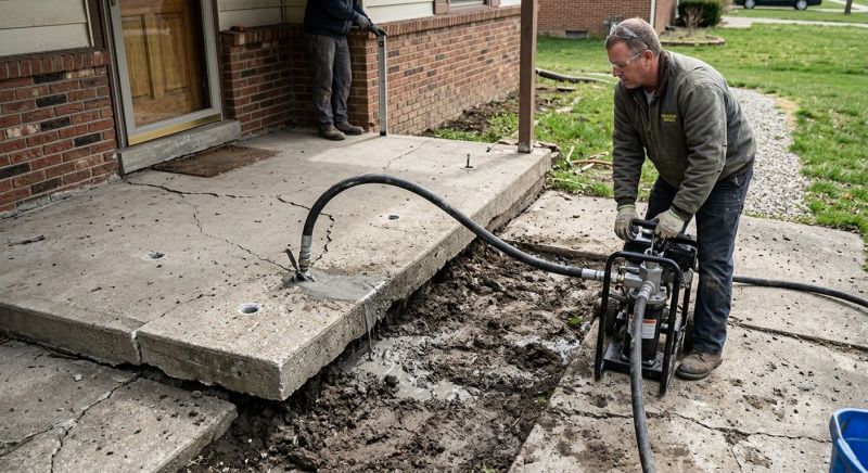 Concrete Slab Jacking in Columbus, OH