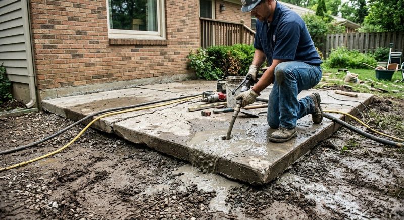 Porch Leveling in Denver, CO